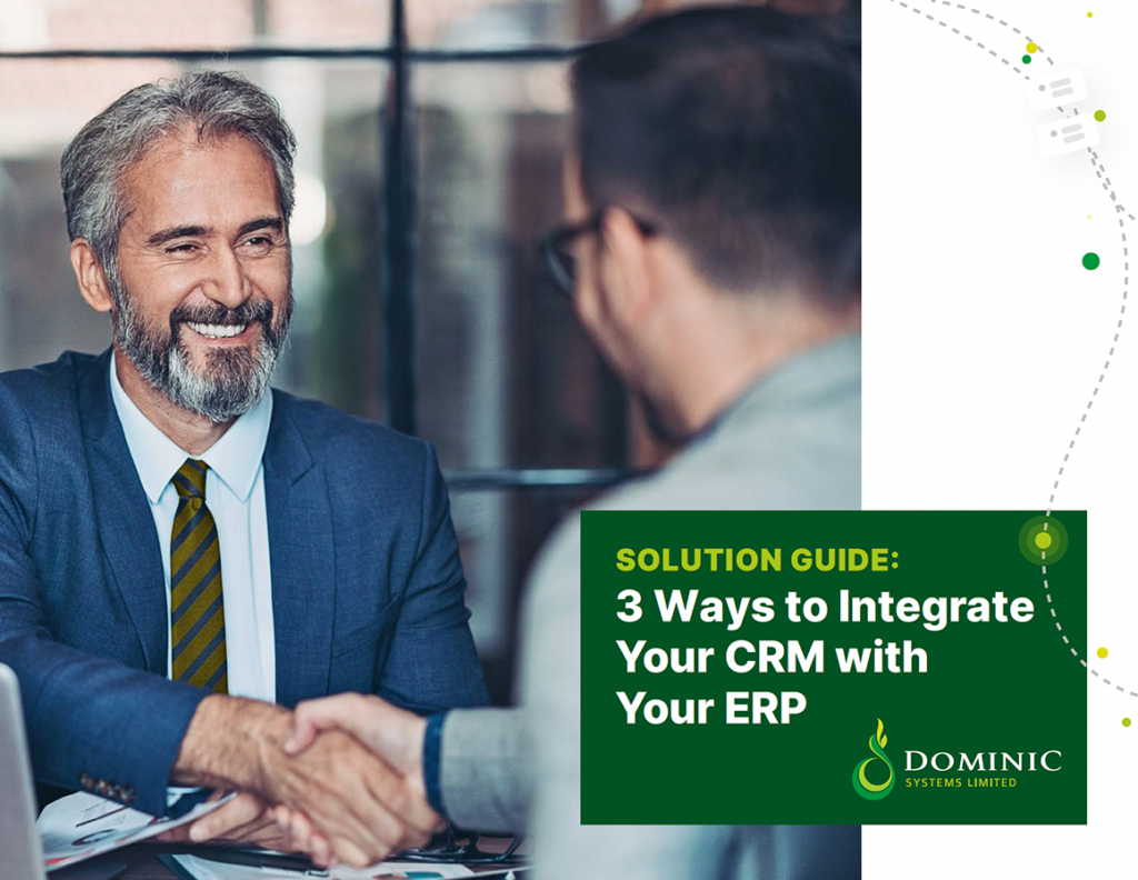 Solution guide for seamless CRM and ERP integration, providing key strategies to streamline data flow and improve business efficiency.